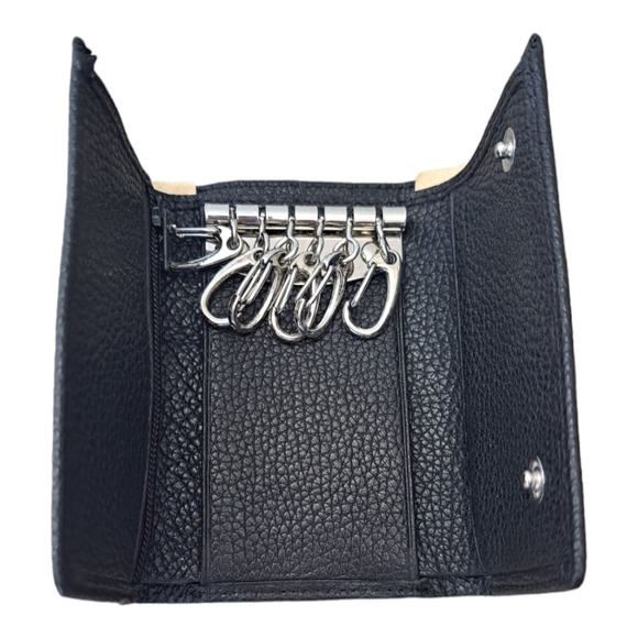 Y.Z. Dupao luxury leather wallet belt and key bag set with case belt 116… - Picture 4 of 13